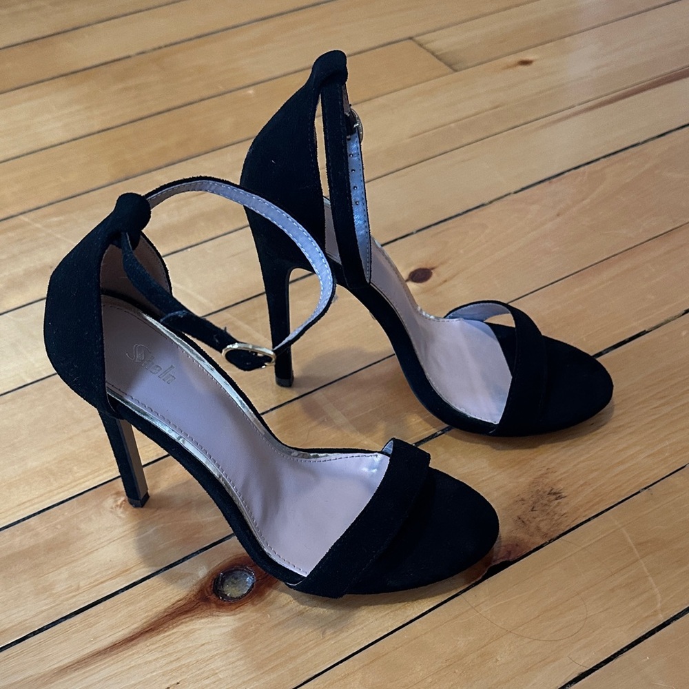 Black Stiletto Heels